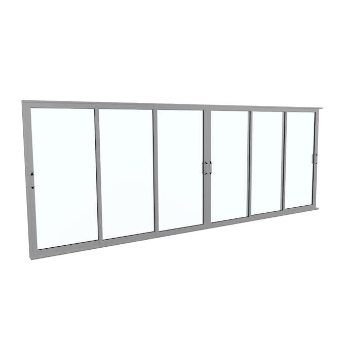 Skjutdörr Landskap Robust Vår och höst 3+3