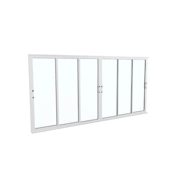 Skjutdörr Landskap Robust Vår och höst 3+3