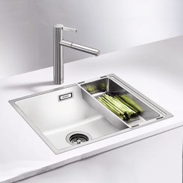 Sköljskål Blanco Subline Rostfritt stål 435 x 175 mm