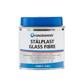 Spackel Hagmans Stålplast Glass Fibre