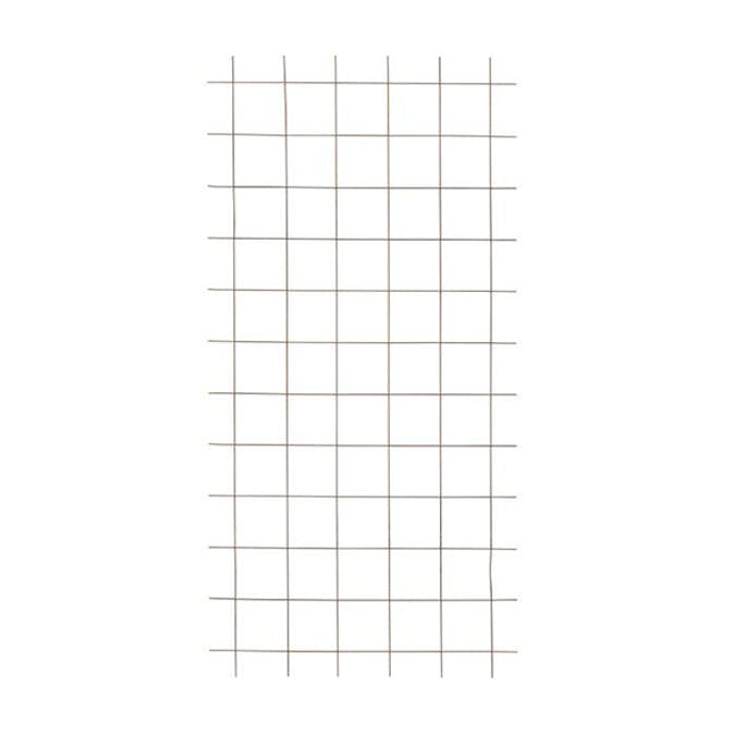 Spaljé PLUS Stål 90x180 cm Rostig - för Utomhus & Balkong