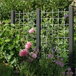 Spaljé PLUS Stål Varmgalvaniserad Stål, Anpassningsbar, 90x180 cm