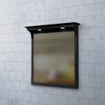 Spegel Björbo Badrum Saga med Belysning