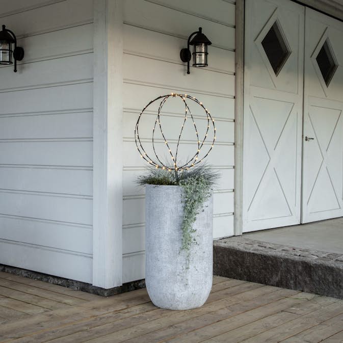 Utomhusdekoration Star Trading Sphere Klot B/O