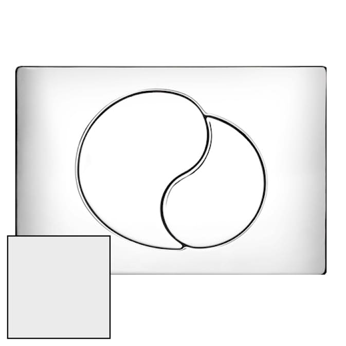 Spolknapp Hafa Moon Vit