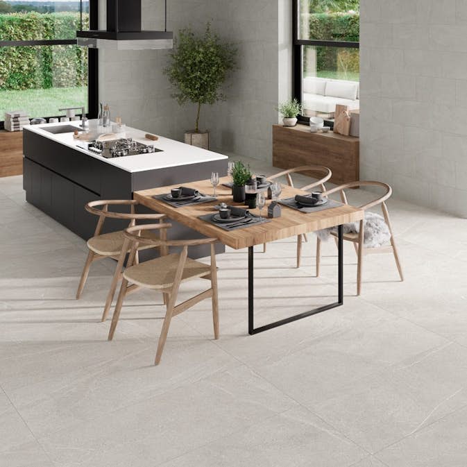 Klinker Bellevue White Marmor Matt 120x120 cm