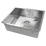 Diskho Strand Stainless STRAND ST50-ECS Rostfri Enkel med Vattenlås