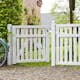 Staket PLUS Country 149x96 cm Vit