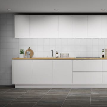 Kakel Netto Ceramika Liso Mate Plata 20x20 cm