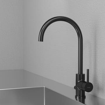 Köksblandare Scandtap Steel Curve Rostfritt Stål