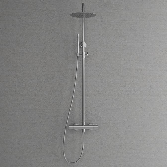 Takduschset Scandtap Steel Pleasure 2