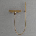 Badkarsblandare Scandtap Steel Pleasure 4 med Handdusch