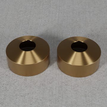 Täckbricka Scandtap Steel Pleasure Cover 33 mm á 2 st