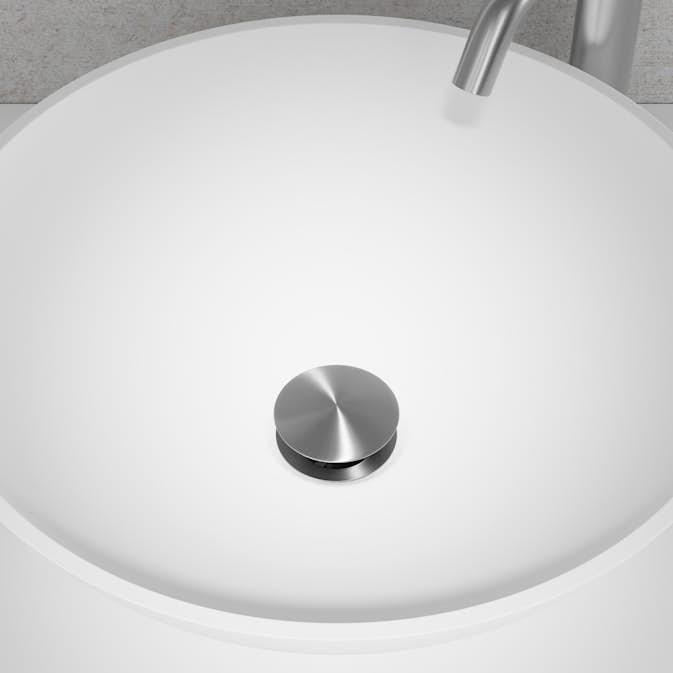 Bottenventil Scandtap Steel Pop-up Universal Duo