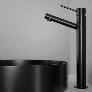 Tvättställsblandare Scandtap Steel Vector High