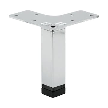 Stödben Beslag Design 201 Krom