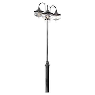 Stolplykta Gnosjö Konstsmide Libra 3-arm E27 utan Stolpe