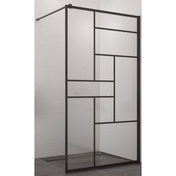 Duschvägg SanSwiss STR4P / Easy Loft 73