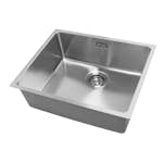 Diskho Strand Stainless STX Pressad Enkelvask för underlimning