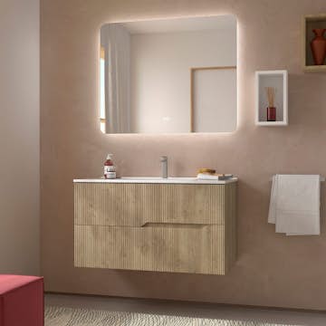 Tvättställsskåp Tenfors Bambu