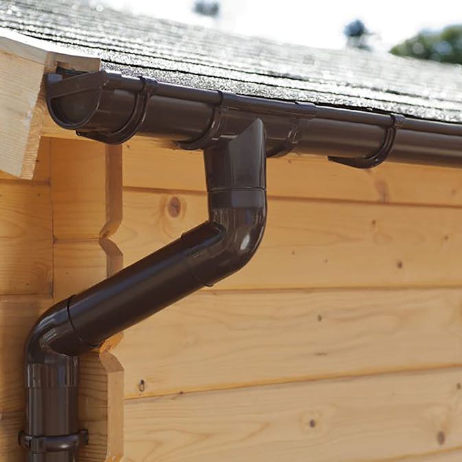 Takavvattning Palmako 5m Stupränna för Stugor & Fritidshus