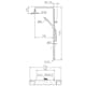 Takduschset Mora Cera Shower System Kit