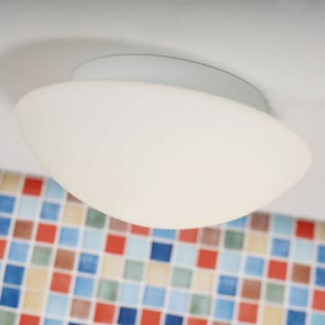 Plafond Nordlux Ufo 23 Vit Taklampa Metall/Glas