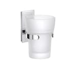 Tandborstglas Smedbo Pool ZK343 Krom/Frostat Glas