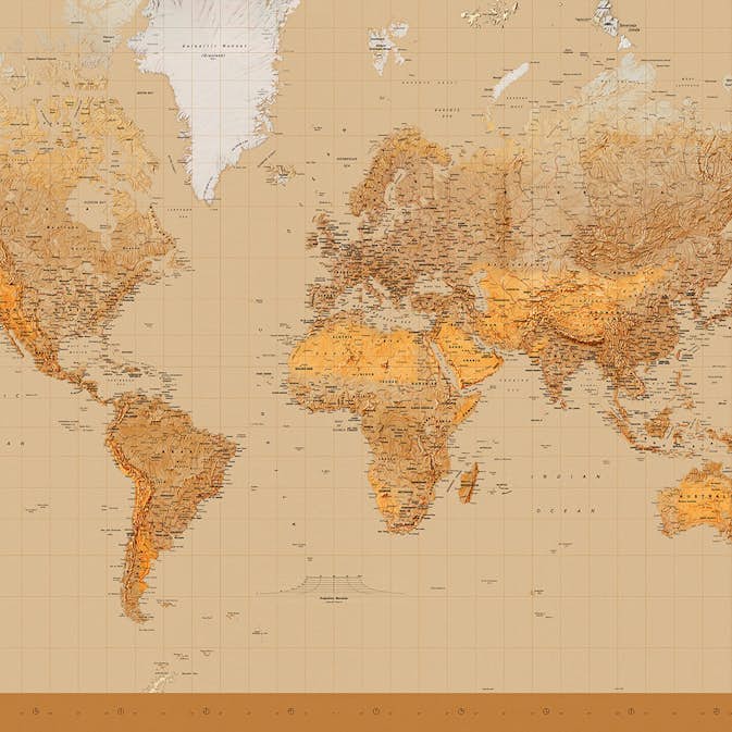 Tapet Idealdecor The World