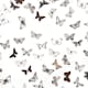 Tapet Mimou Butterfly White/Black