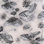 Tapet Mimou Lotus Lake Grå