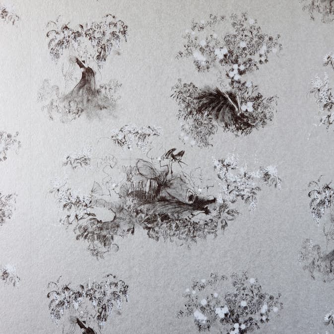 Tapet Mimou Toile Mesdames Bronze