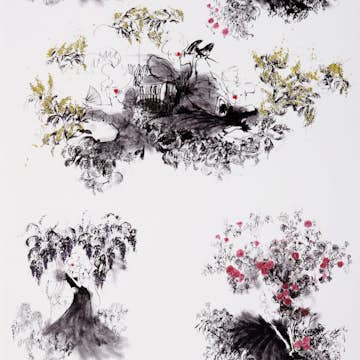 Tapet Mimou Toile Mesdames Multi