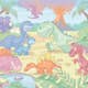 Tapet Walltastic Baby Dinosaurievärld