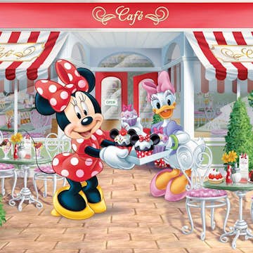 Tapet Walltastic Disney Mimmi och Kajsa