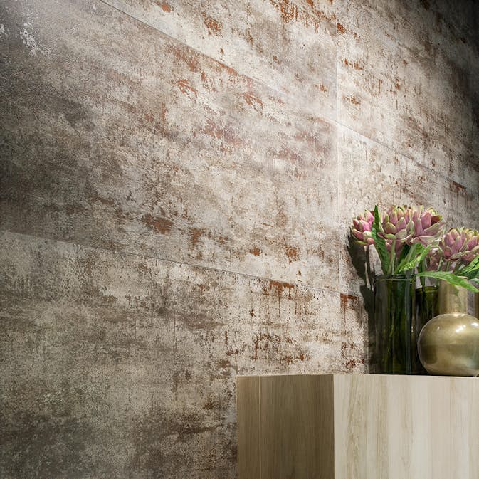 Klinker Tenfors Metal Silver 30x60 cm