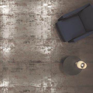 Klinker Tenfors Metal Steel 60x60 cm