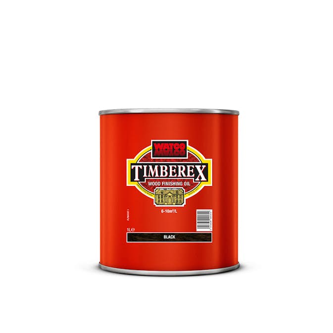 Underhållsolja Timberex Black 1 l