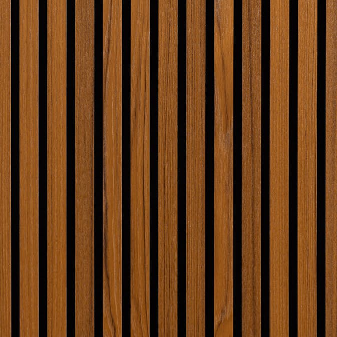 Akustikpanel Wood on wall Teak Oljad