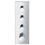 Termostatmodul Axor ShowerCollection Square för Inbyggnad