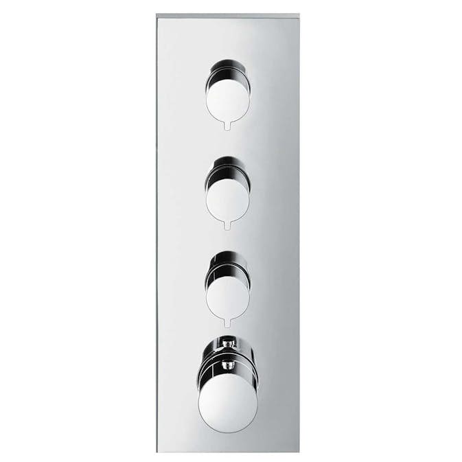 Termostatmodul Axor ShowerCollection Square för Inbyggnad