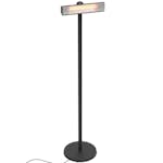 Infravärmare Hortus Golvmodell 1500 W GT Svart, Terrassvärmare för Balkong och Uterum