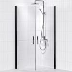 Duschhörn Alterna Lusso Svängd Lackerad Profil