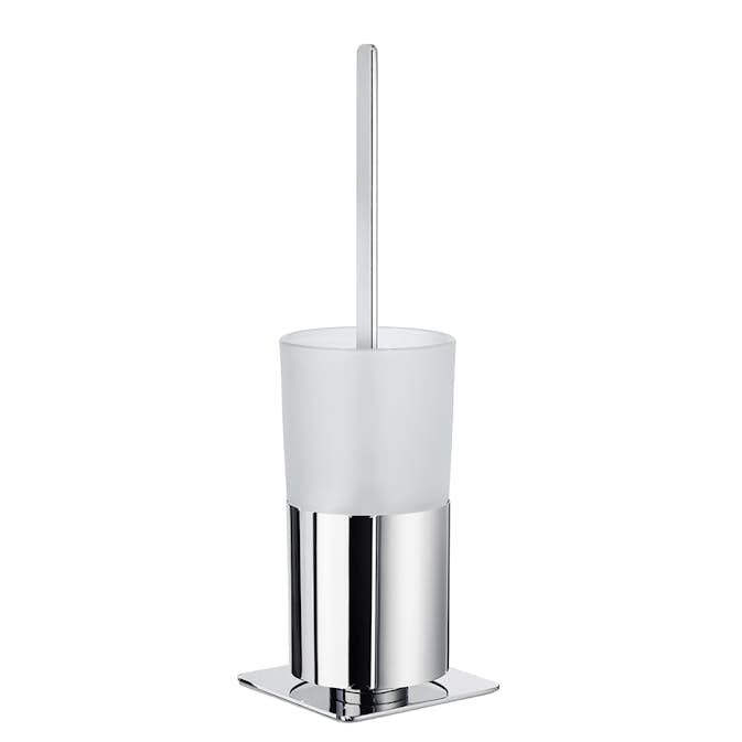 Toalettborste Smedbo Outline FK321 Krom/Frostat Glas