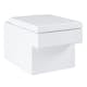 Toalettsits Grohe Cube Ceramic 39488 Mjukstängande Hårdsits