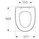 Toalettsits Gustavsberg Nautic 9M24 Standard