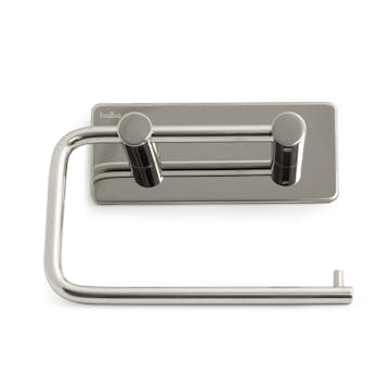 Toalettspappershållare Habo Angle Rostfri Blank Självhäftande