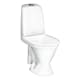 Toalettstol Gustavsberg Nautic 1591 Hygienic Flush Stor Fot
