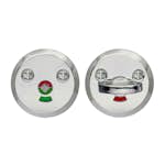 Toavred Beslagsboden B721 Blankpolerad Nickel