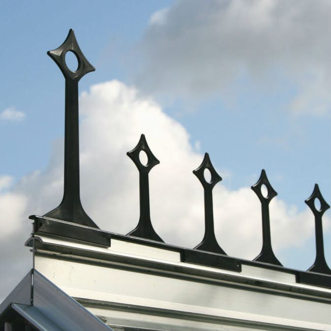 Takdekor Vitavia Passar Växthus Merkur, Uranus & Diana, Svart